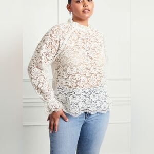 Hill House The Millie Lace Top